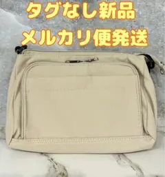 ワークマン　高撥水Dayライフショルダーポーチ　ベージュ