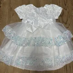 hibobi キッズドレス 100cm ホワイト