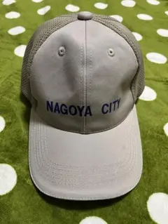 NAGOYA CITY キャップ ベージュ メッシュ