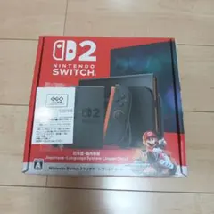 新品未開封メーカー保証書　Nintendo Switch 2 マリオカートセット