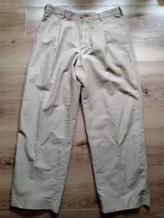 Uniqlo JW ANDERSON タックワイドパンツ ベージュ 85 美品