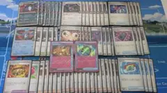 ロケット団のドンカラスデッキ 改造用パーツ込み＆スリーブ付き