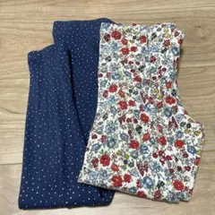花柄＆ドット柄　　セット