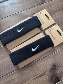 タイムセール！Nike ブラック ヘッドバンド 2個セット