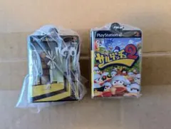 PlayStationゲームパッケージミニチュアチャーム ICO&サルゲッチュ2