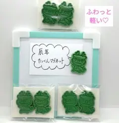 【手作り】ふわっと軽いマグネット　〜辰年たっくんシリーズ〜