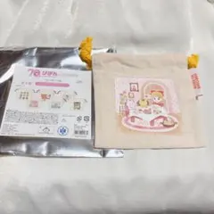 りぼん 70周年 姫ちゃんのリボン 3coins 巾着ポーチ