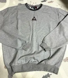 ルコック スポルティフゴルフ グレークルーネック スウェット