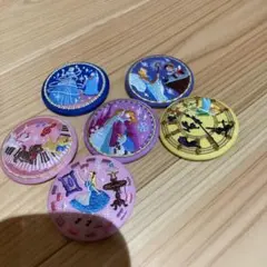 ディズニー 刺繍缶バッジ 6種セット