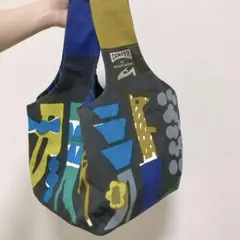 CAMPER × 鈴木マサル　クツノナカ トートバッグ　動物　靴柄　グレーのサムネイル