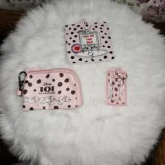 101匹ワンちゃん小物入れ、ミラーセット