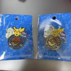 ポケモンセンターサッポロ ロゴピンズ×2