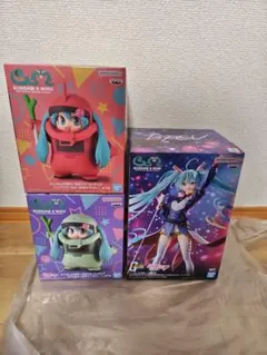 未開封 初音ミク ザクぐるみ シャアザクぐるみ フィギュア 3点セット