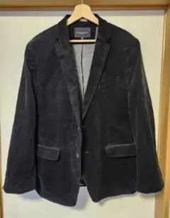 BANANA REPUBLIC テーラードジャケット 黒 コーデュロイ