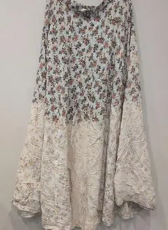 【稀有】Urban Renewal 花卉圖案 長裙 古著 美國製造