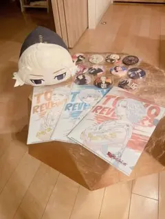 東京復仇者聯盟 玩偶 徽章 文件夾 組合販售