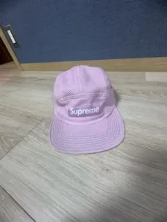 Supreme ピンク キャップ