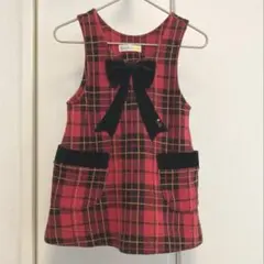 ニットプランナー KP チェック柄 ワンピース