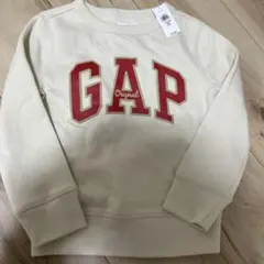 未使用　GAP ベージュ　トレーナー　110cm