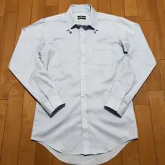SUIT SELECT形態安定シャツ ライトブルー M(39)-84
