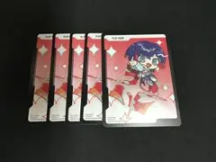 Xross Stars クロスタ7月プロモPRプレイポイント5種各1枚セット
