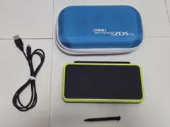 New 2DS LL ブラック×ライム
