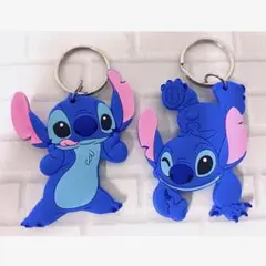 ディズニー スティッチ キーホルダー ２種セット 可愛いデザイン ♡