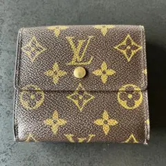 ルイヴィトン　モノグラム　カルトクレディ　Wホック　三つ折り財布　888 ルイヴィトン モノグラム カルトクレディ Wホック 三つ折り財布 888
