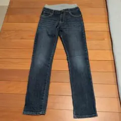 TOMCAT ダークブルー ストレートデニムパンツ