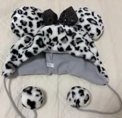 ディズニー ミニー ファンキャップ ヒョウ柄