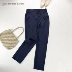 極美品 ソブ 定番人気 サッカー メリルハイテンションパンツ ネイビー 総ゴム 極美品 ソブ 定番人気 サッカー メリルハイテンションパンツ ネイビー
