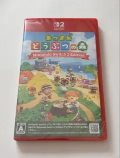 Switch2 あつまれ どうぶつの森　新品未開封　シュリンク付