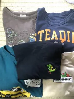 長袖Tシャツ　まとめ　保育園着　110センチ