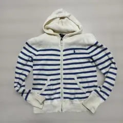 Ralph Lauren ストライプパーカー L(12-14)
