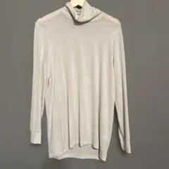 UNIQLOＣ極暖ヒートテックカシミヤブレンドタートルネックT/9分袖30NAT