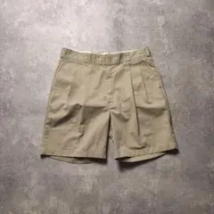 00s DOCKERSドッカーズ ツータックスラックス ショーツ ベージュW34