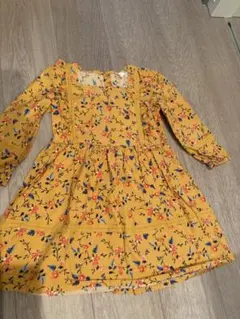 NEXT 花柄長袖ワンピース 4-5歳用　110