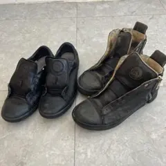 ディーゼル　本革　スニーカー　2足セット