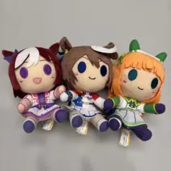 ウマ娘 ふわぷち ぬいぐるみ Vol.2 全3種セット - メルカリ