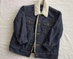 ボア襟デニムジャケット 120 GAP　ギャップ