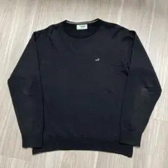 Crocodile 黒 ニットセーター Lサイズのサムネイル