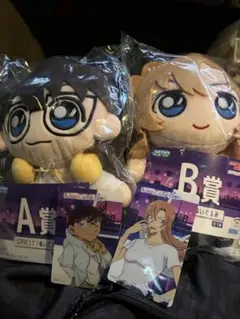 名探偵コナンセガラッキーくじ ぬいぐるみ 降谷零 松田陣平 - メルカリ