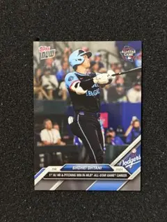 topps now 大谷翔平 ドジャース　オールスター　ホームラン　勝利投手