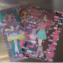 名探偵プリキュア きらきらクリアカードガム 2枚セット