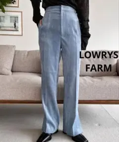 LOWRYS FARM ローリーズファーム ストレッチ ベロア ライク パンツ