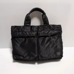 ✦美品✦ TANKER ポーター タンカー ミニトートバッグ ブラック 黒のサムネイル