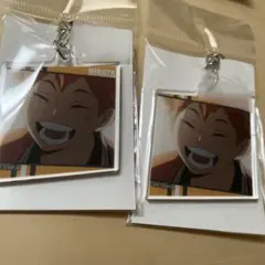 ハイキュー 日向翔陽　メモリーズキーホルダー　2個セット　アクキー　ドンキ