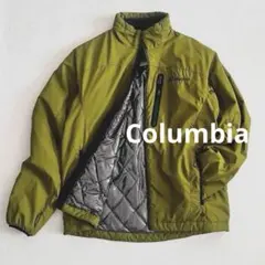 人気色！Columbia コロンビア オムニヒート ダウンジャケットS アルミ