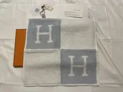 未使用　HERMES ハンドタオル　タオルハンカチ　ハンカチ