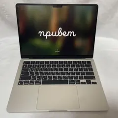 【美品・外箱付】MacBookAir M3 16GB 512GB韓国語キーボード